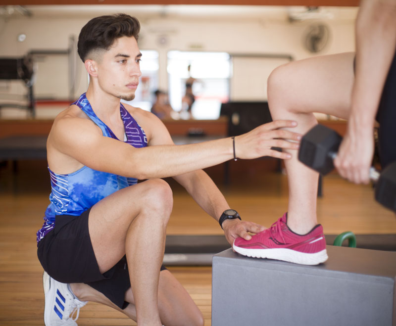 entrenamiento guiado profesor